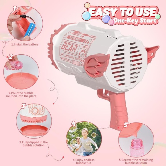 Bubble Machine Gun - Picture 3 of 6